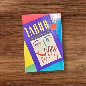 Milton Bradley 1989 Taboo The Game of Unspeakable Fun